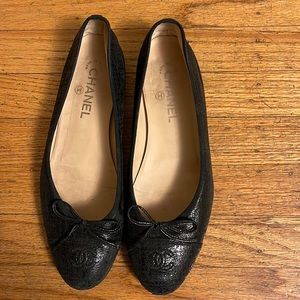 Chanel ballet flats